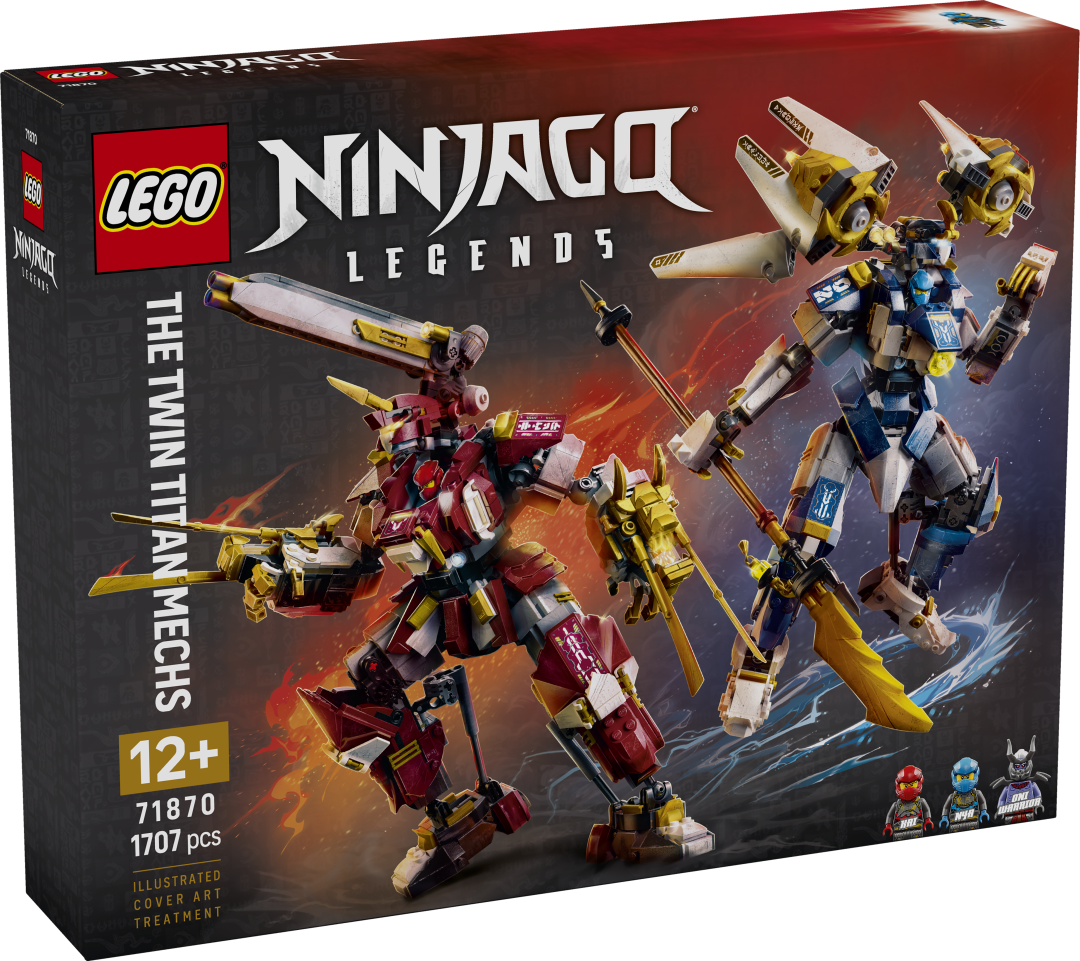 LEGO NINJAGO The Twin Titan Mechs 71870