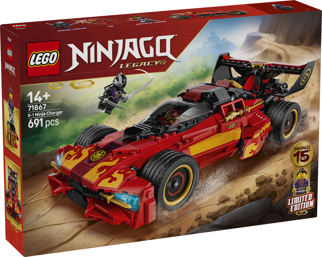 LEGO NINJAGO X-1 Ninja Charger 15th Anniversary 71867