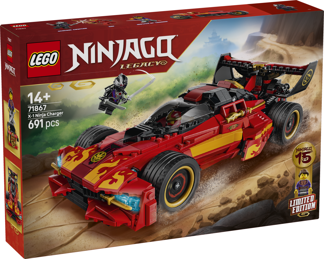 LEGO NINJAGO X-1 Ninja Charger 15th Anniversary 71867