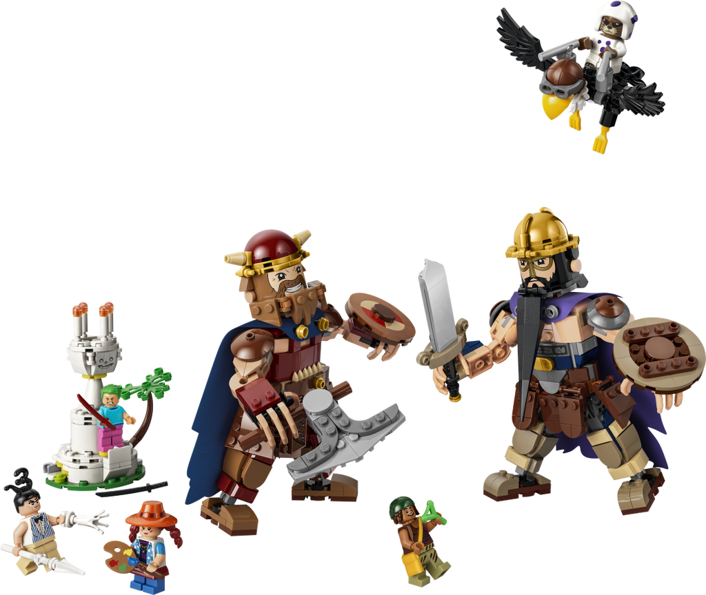 LEGO One Piece Dorry vs. Brogy – Giants of Little Garden 75644