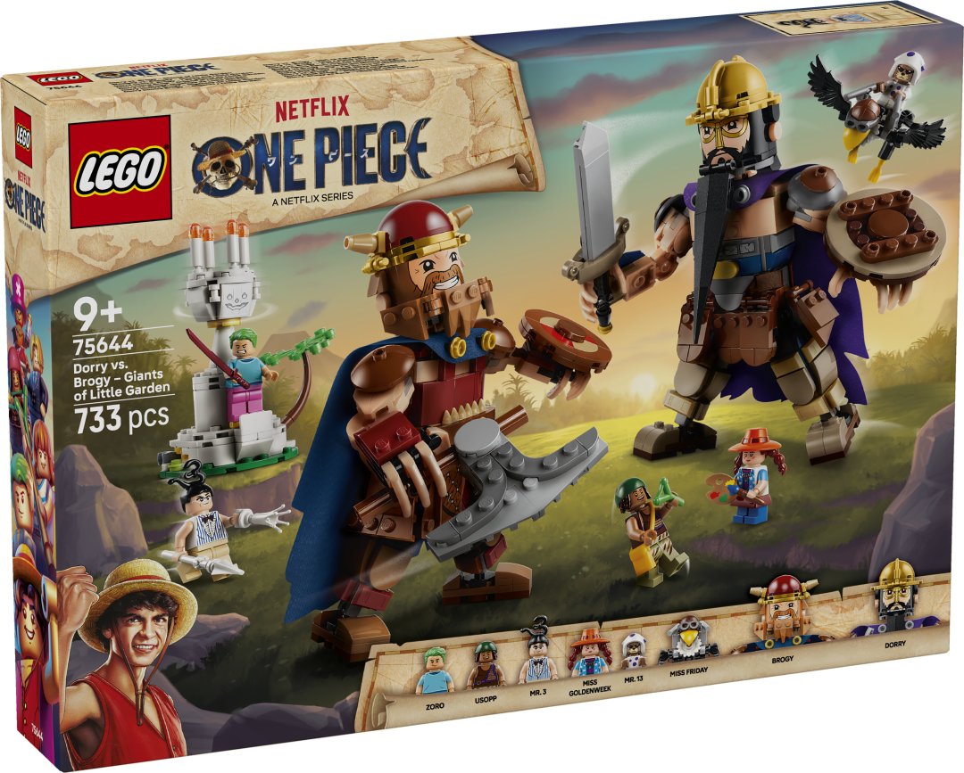 LEGO One Piece Dorry vs. Brogy – Giants of Little Garden 75644