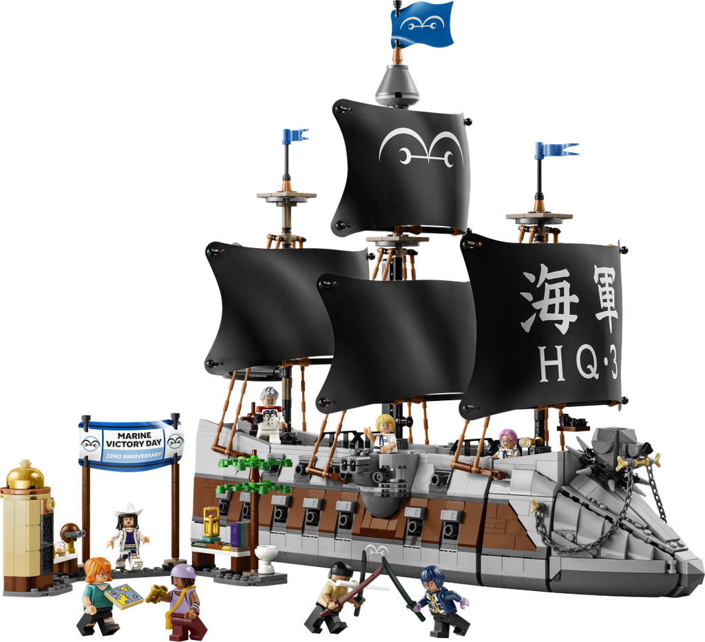 LEGO One Piece Garp's Marine Battleship 75646