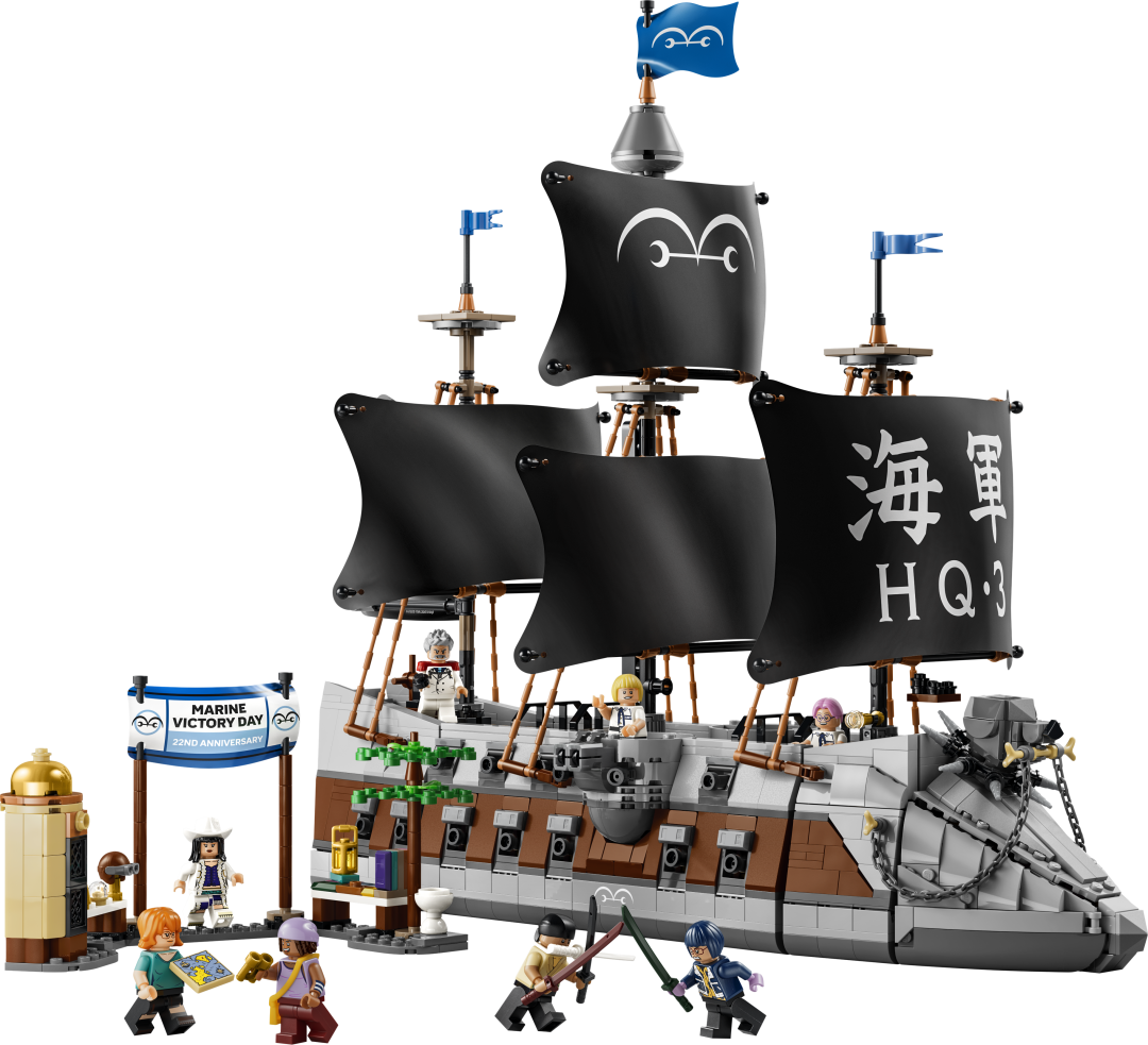 LEGO One Piece Garp's Marine Battleship 75646