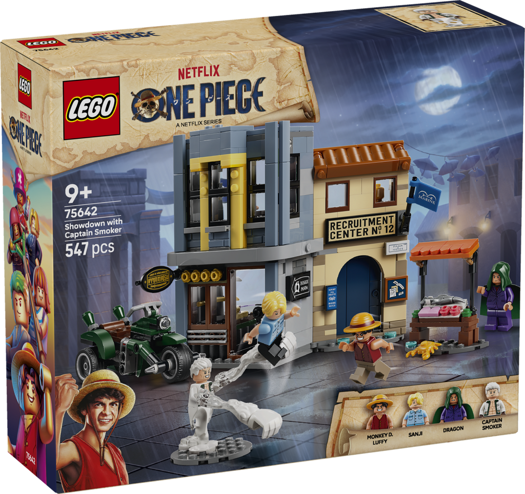 LEGO One Piece Showdown with Captain Smoker 75642
