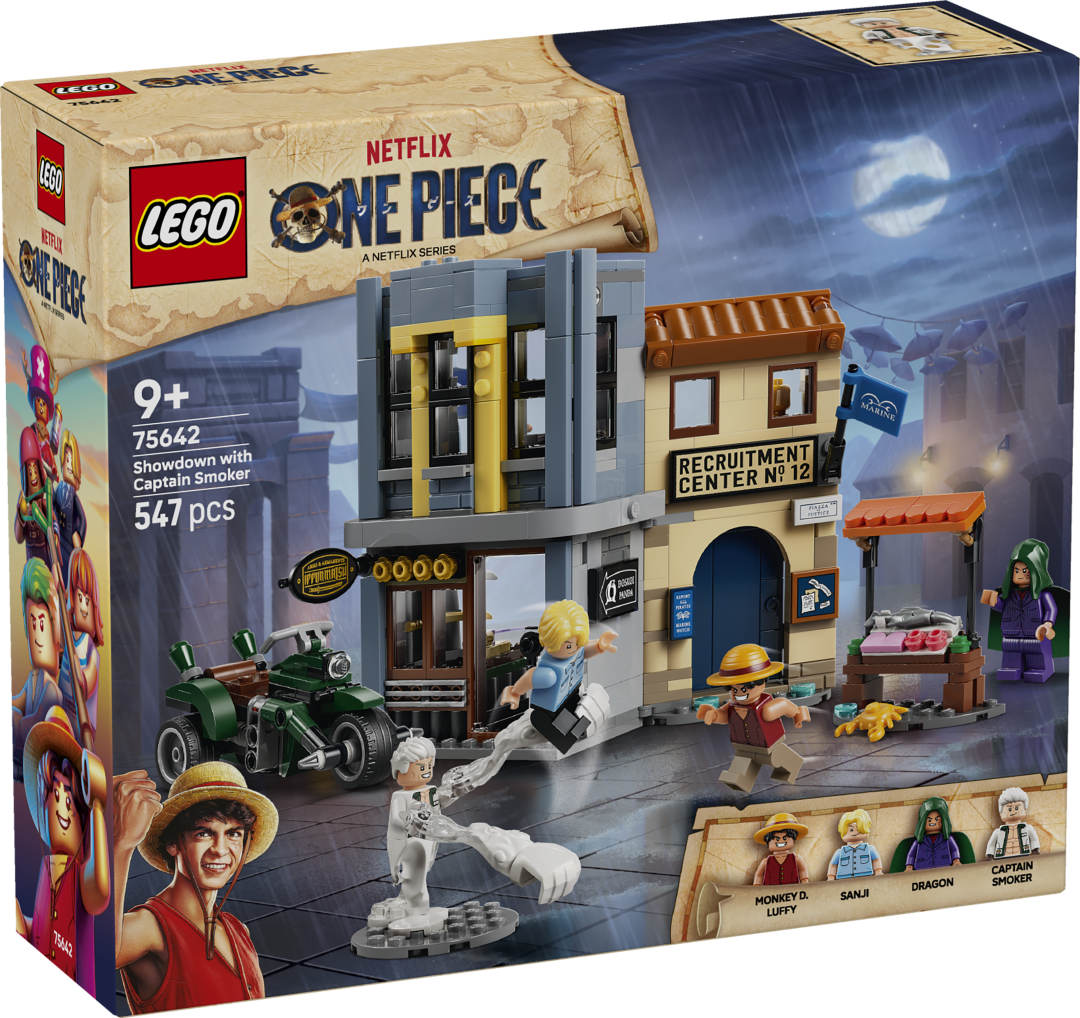 LEGO One Piece Showdown with Captain Smoker 75642