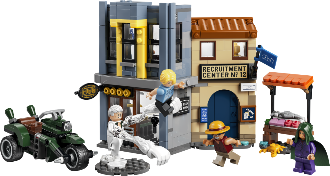 LEGO One Piece Showdown with Captain Smoker 75642