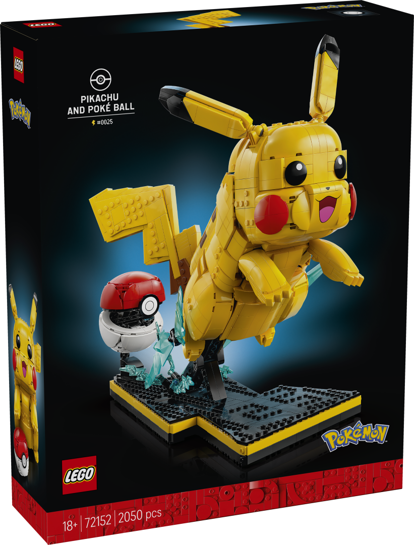 LEGO Pokémon Pikachu and Poké Ball 72152
