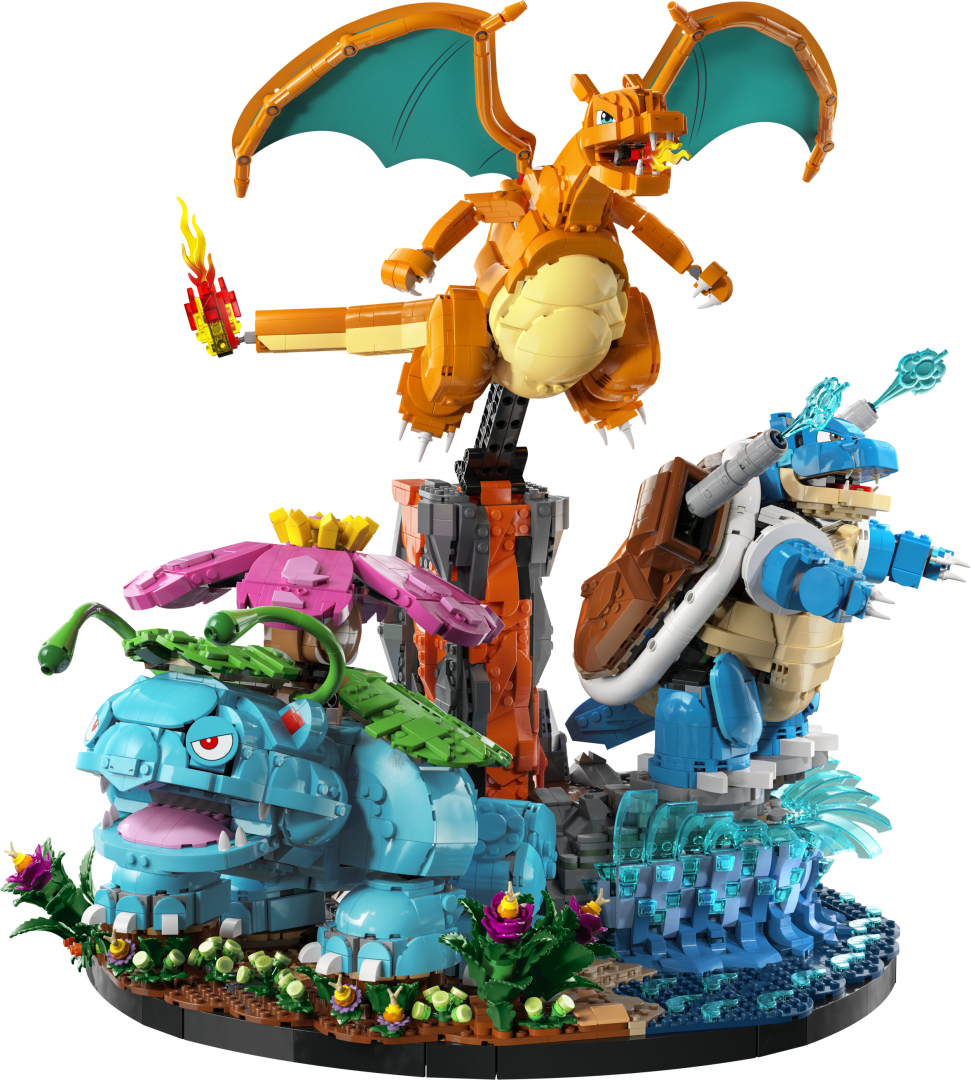 LEGO Pokémon Venusaur, Charizard and Blastoise 72153