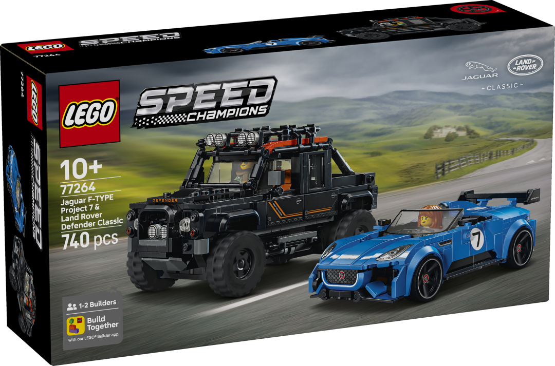 LEGO Speed Champions Jaguar Project 7 & Land Rover Defender 77264