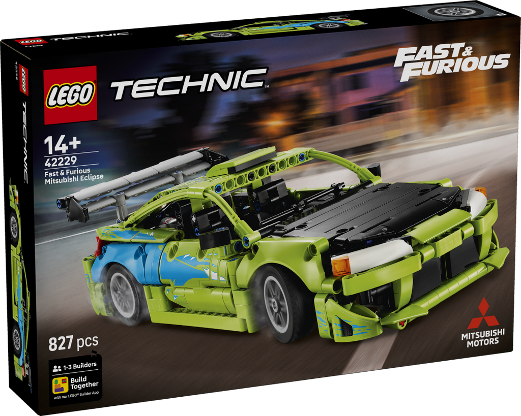 LEGO Technic Fast and Furious Mitsubishi Eclipse Car 42229