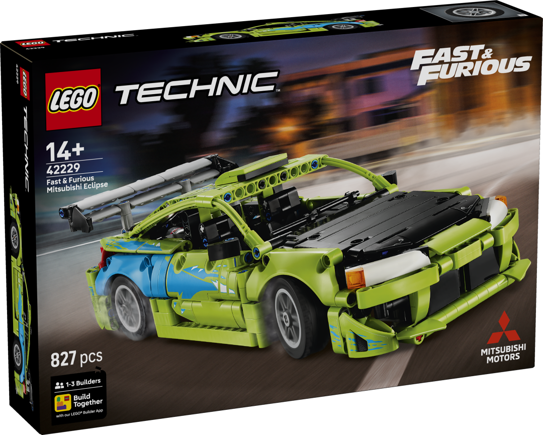 LEGO Technic Fast and Furious Mitsubishi Eclipse Car 42229