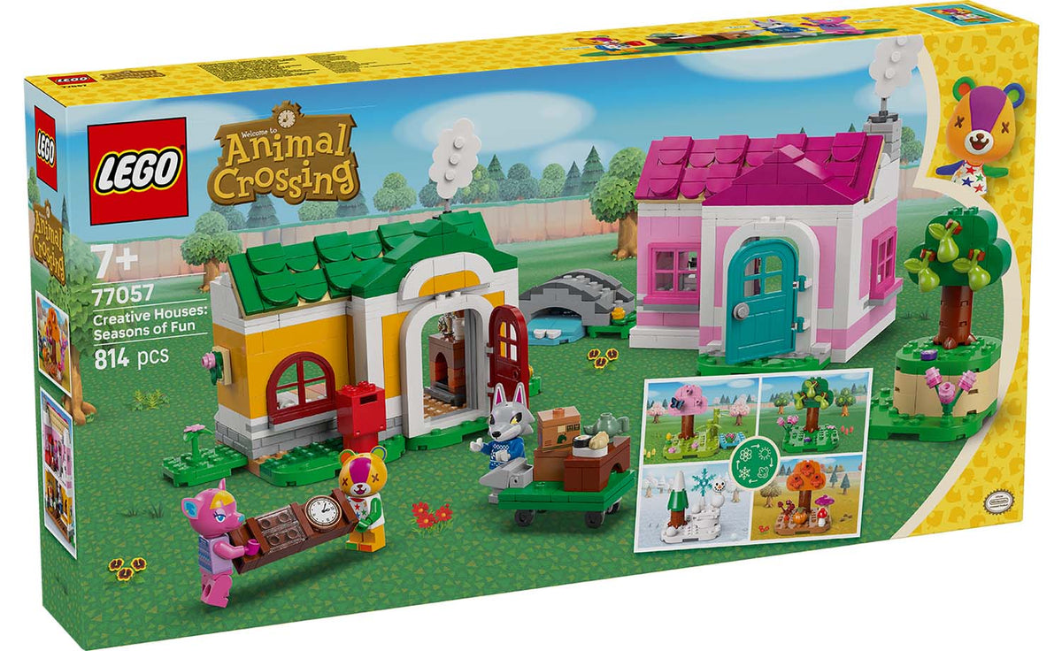 LEGO Animal Crossing Creative Houses: Seasons of Fun 77057