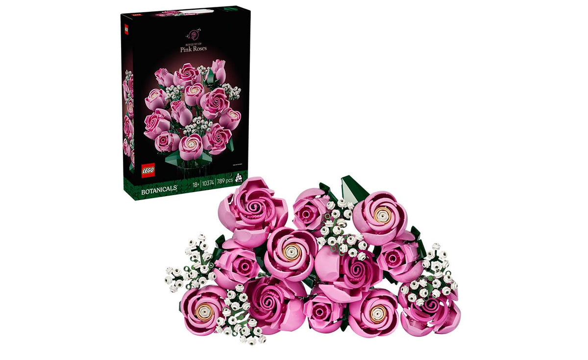 LEGO Botanicals Bouquet of Pink Roses 10374
