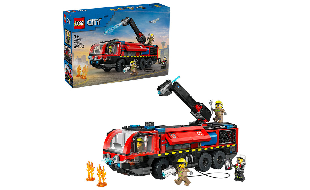 LEGO City Airport Fire Engine 60499