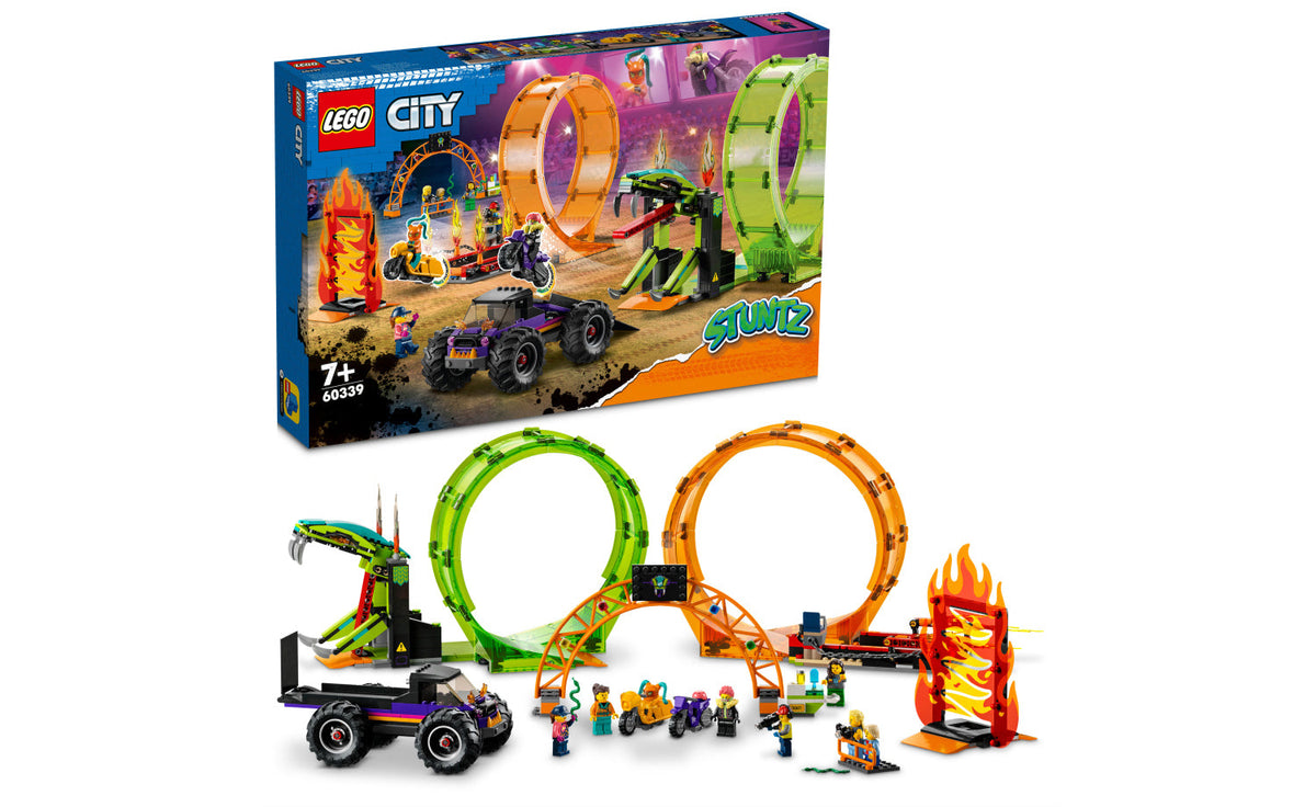 LEGO City Double Loop Stunt Arena 60339