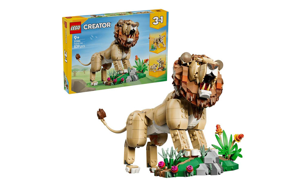 LEGO Creator 3-in-1 Wild Animals: Majestic Lion 31386