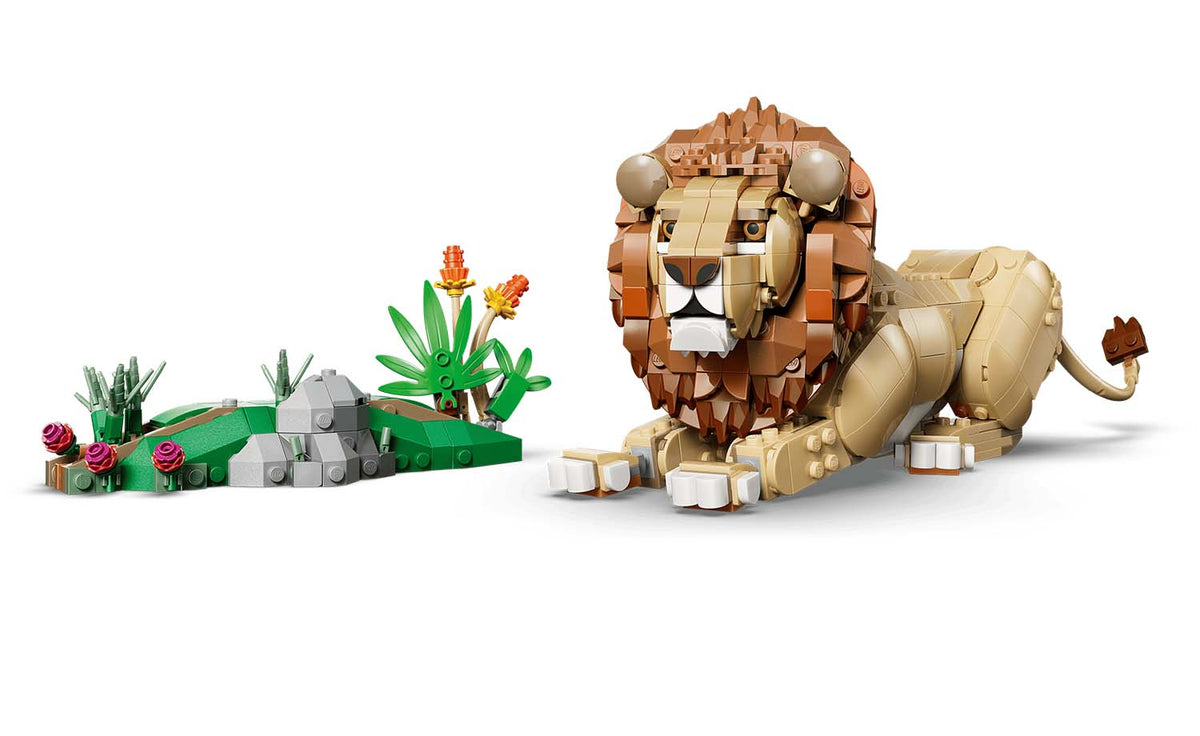 LEGO Creator 3-in-1 Wild Animals: Majestic Lion 31386