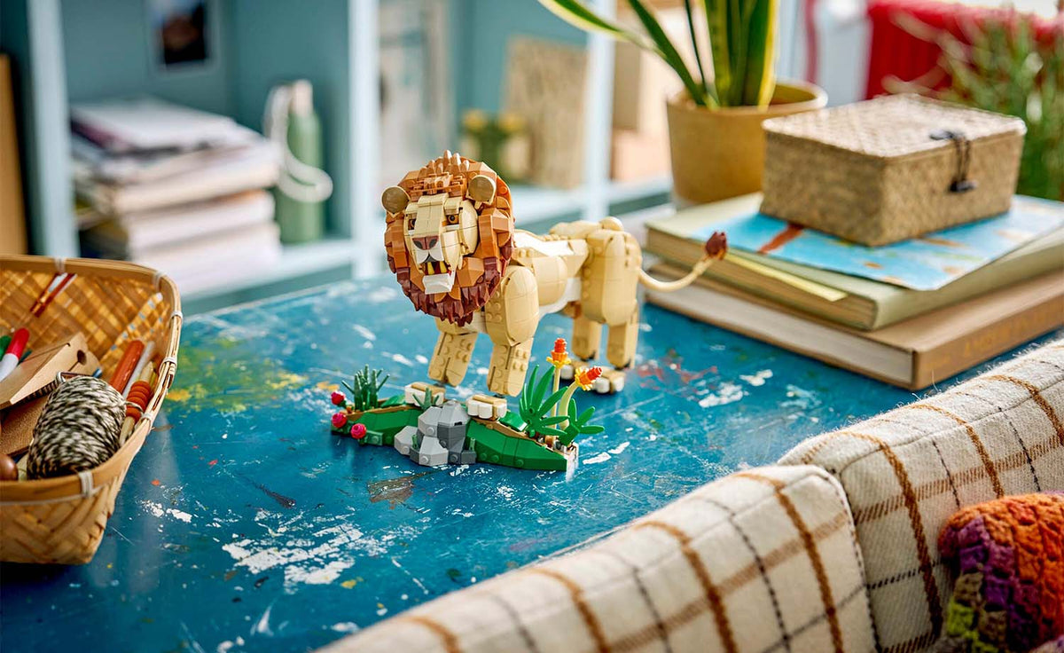 LEGO Creator 3-in-1 Wild Animals: Majestic Lion 31386