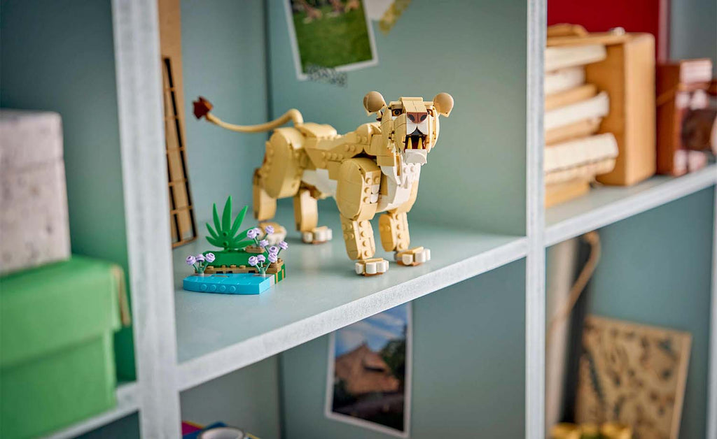 LEGO Creator 3-in-1 Wild Animals: Majestic Lion 31386