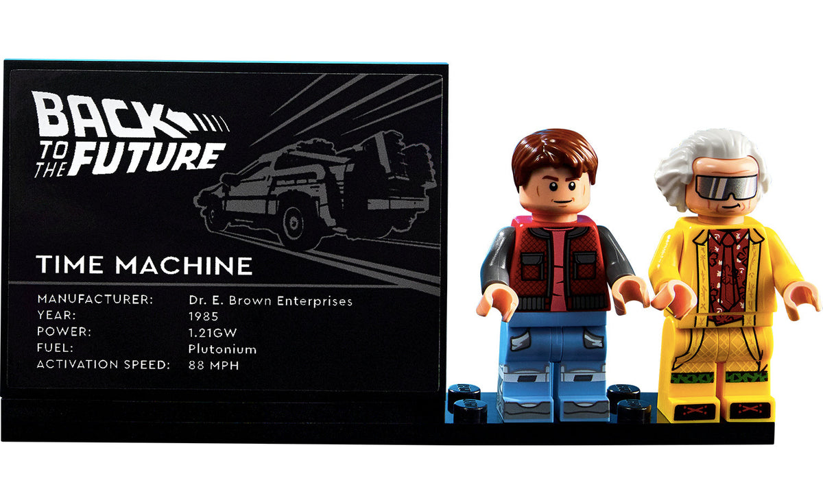 LEGO ICONS Back to the Future Time Machine 10300