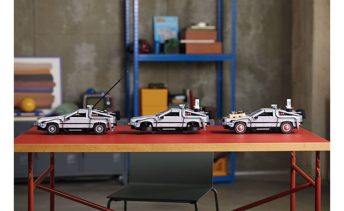 LEGO ICONS Back to the Future Time Machine 10300