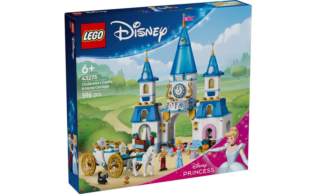 LEGO Disney Cinderella's Castle & Horse Carriage 43275