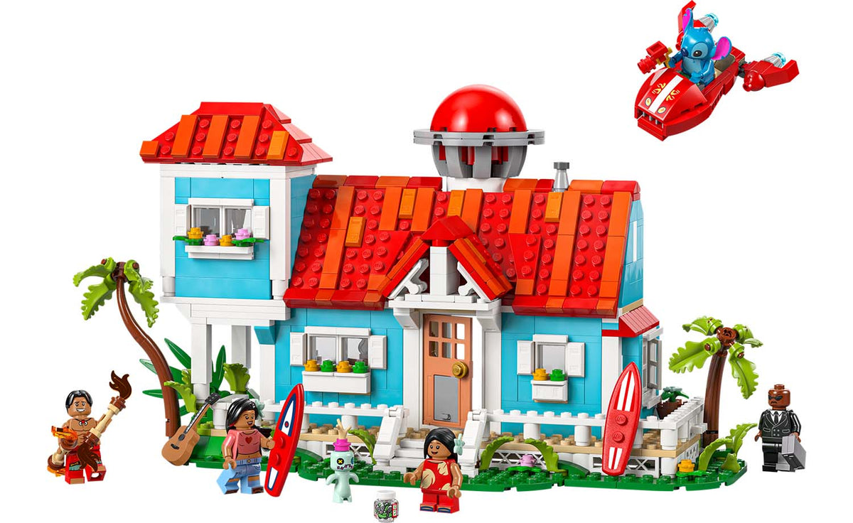 LEGO Disney Lilo and Stitch Beach House 43268