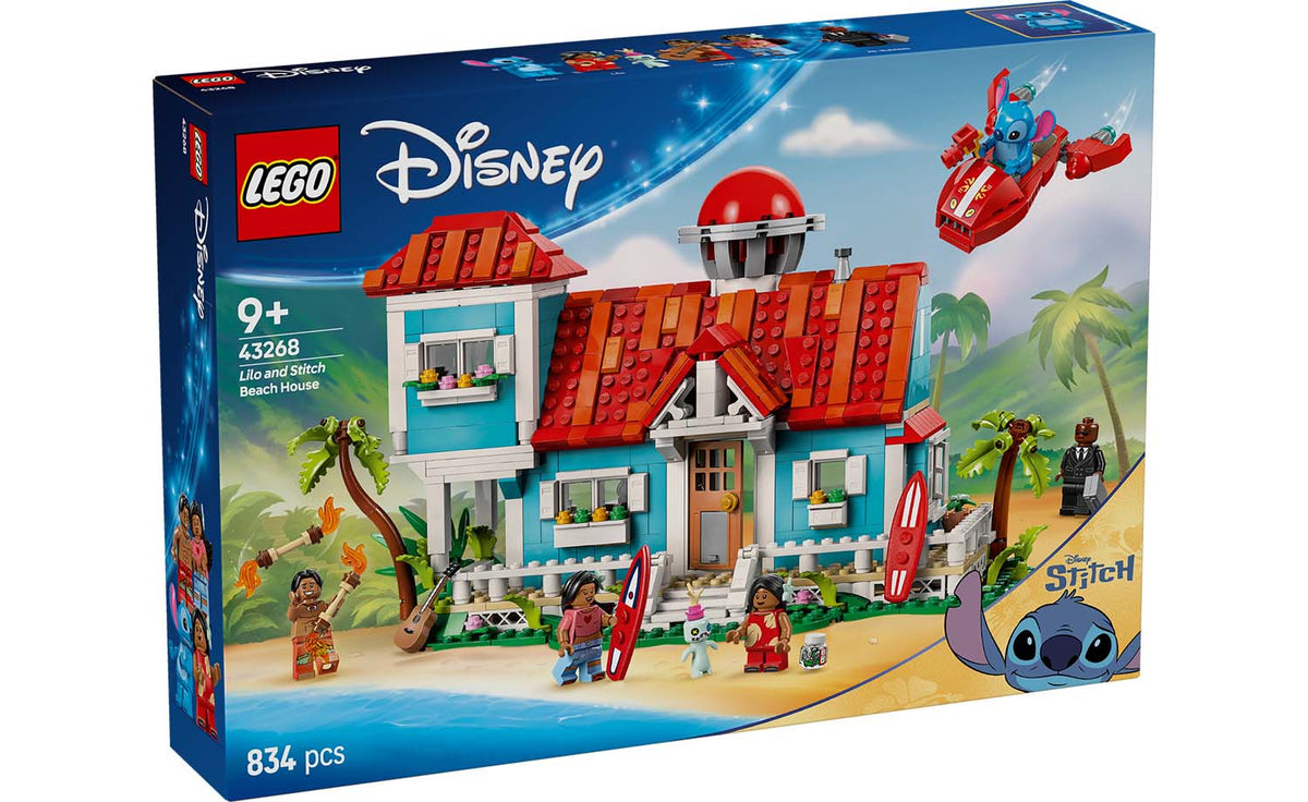LEGO Disney Lilo and Stitch Beach House 43268