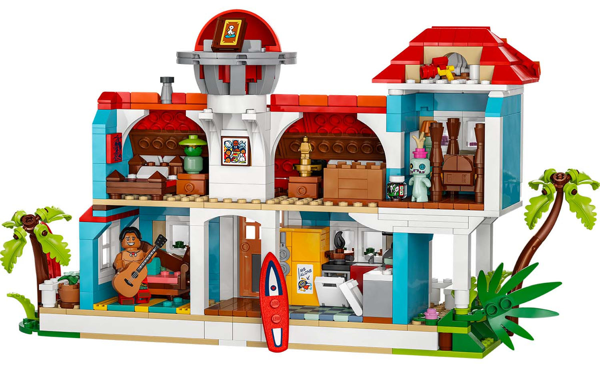 LEGO Disney Lilo and Stitch Beach House 43268