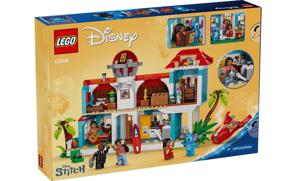LEGO Disney Lilo and Stitch Beach House 43268