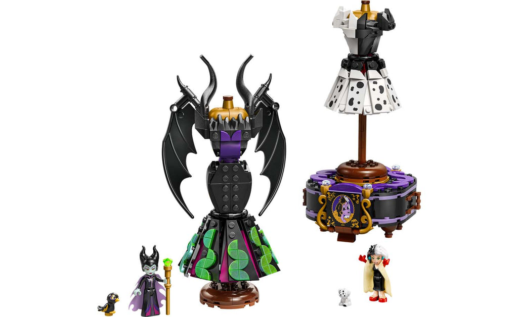 LEGO Disney Maleficent's and Cruella De Vil's Dresses 43262