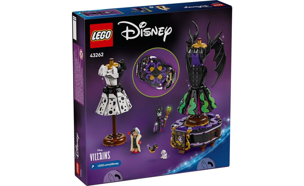 LEGO Disney Maleficent's and Cruella De Vil's Dresses 43262