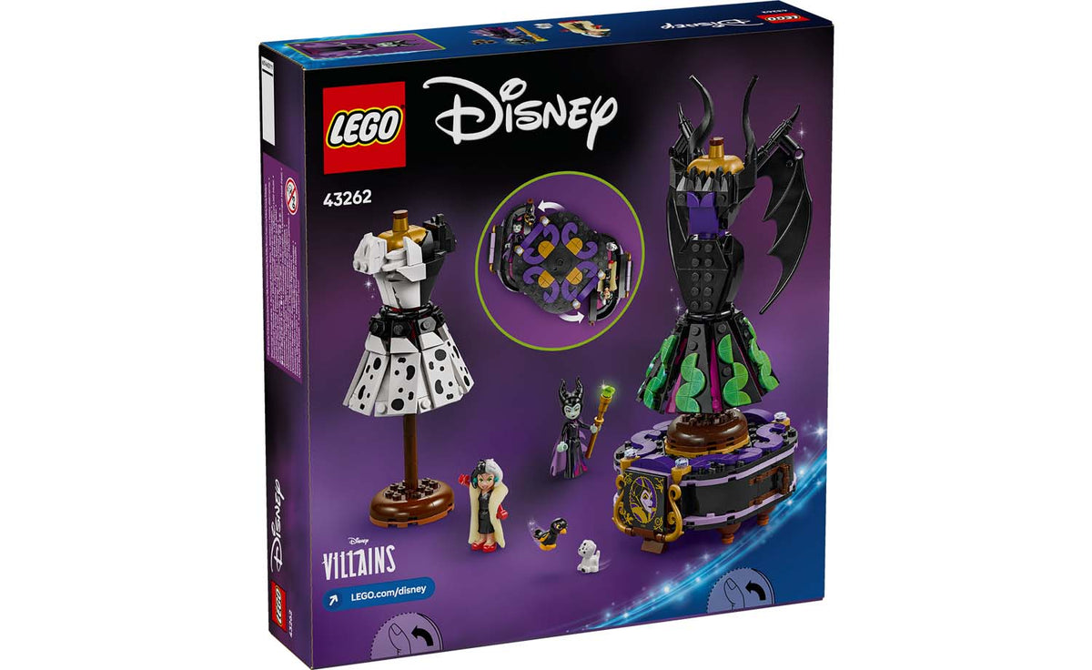 LEGO Disney Maleficent's and Cruella De Vil's Dresses 43262