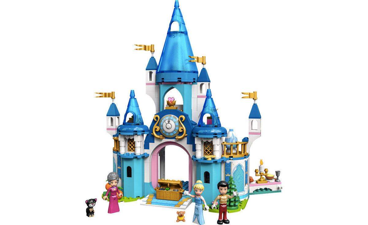 LEGO Disney Cinderella and Prince Charming's Castle 43206