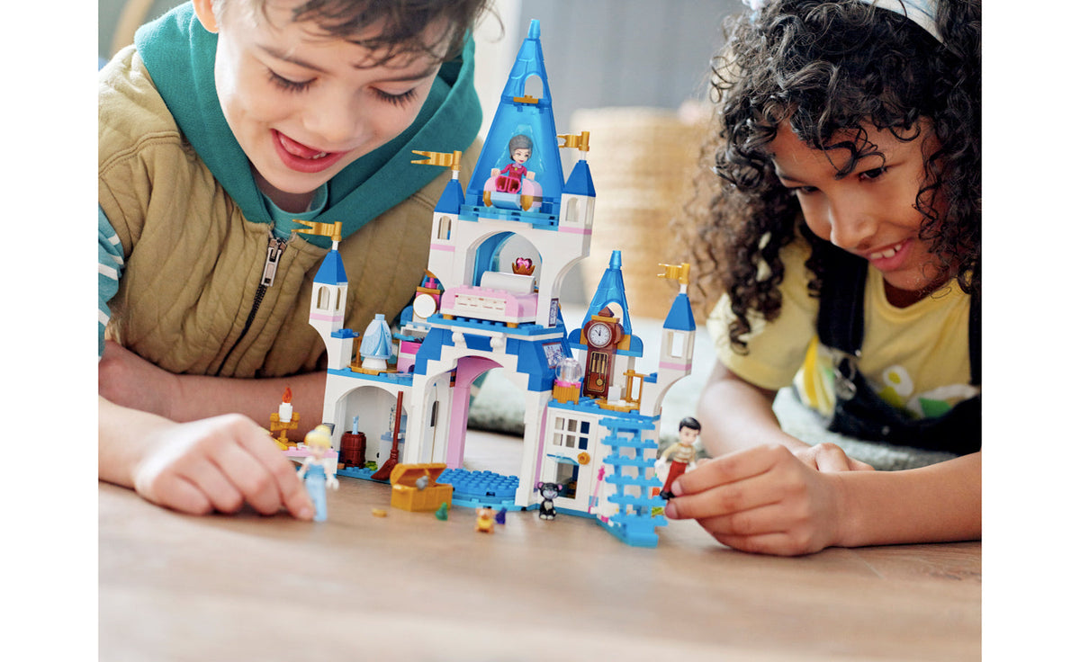 LEGO Disney Cinderella and Prince Charming's Castle 43206