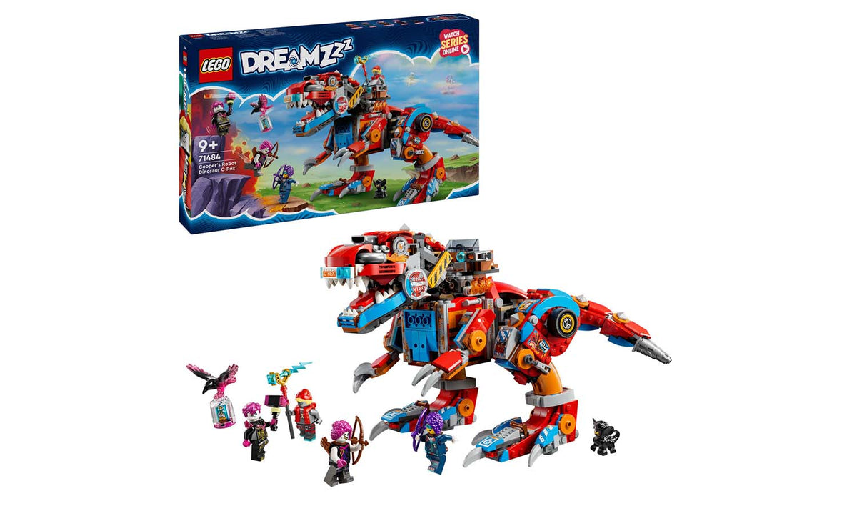 LEGO DREAMZzz Cooper's Robot Dinosaur C-Rex 71484