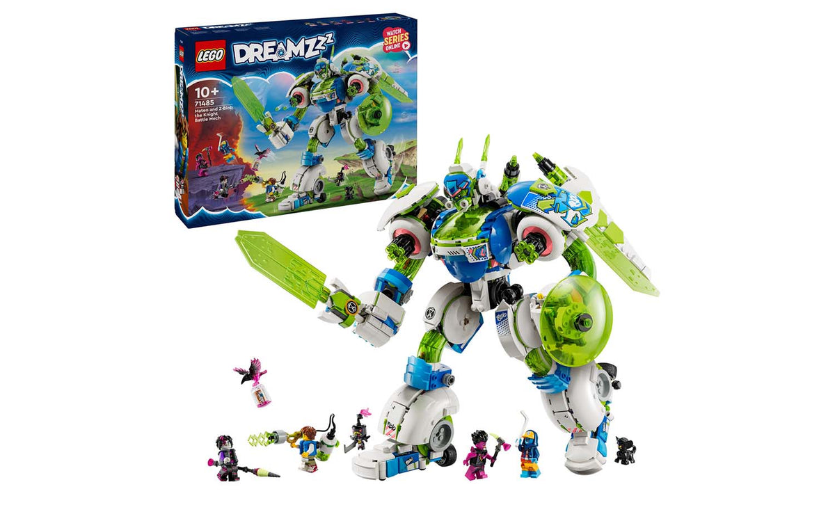 LEGO DREAMZzz Mateo and Z-Blob the Knight Battle Mech 71485