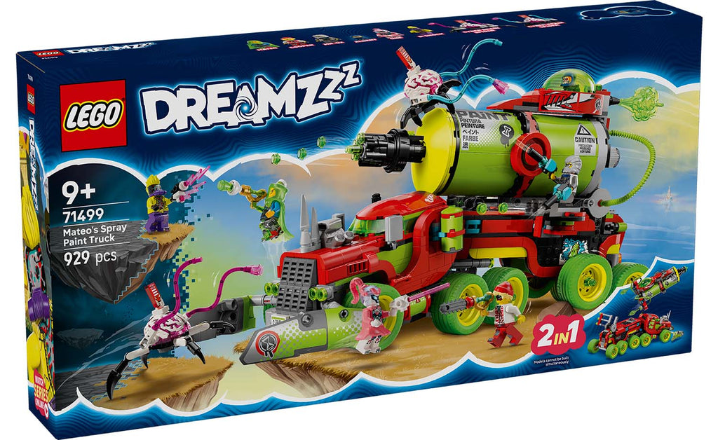 LEGO DREAMZzz Mateo's Spray Paint Truck 71499