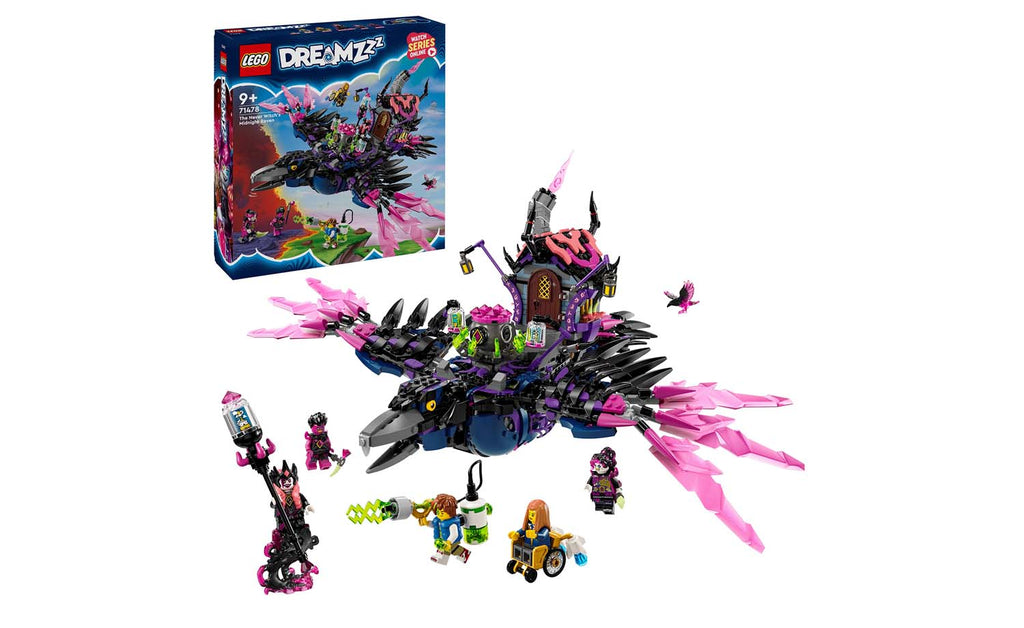LEGO DREAMZzz The Never Witch's Midnight Raven 71478