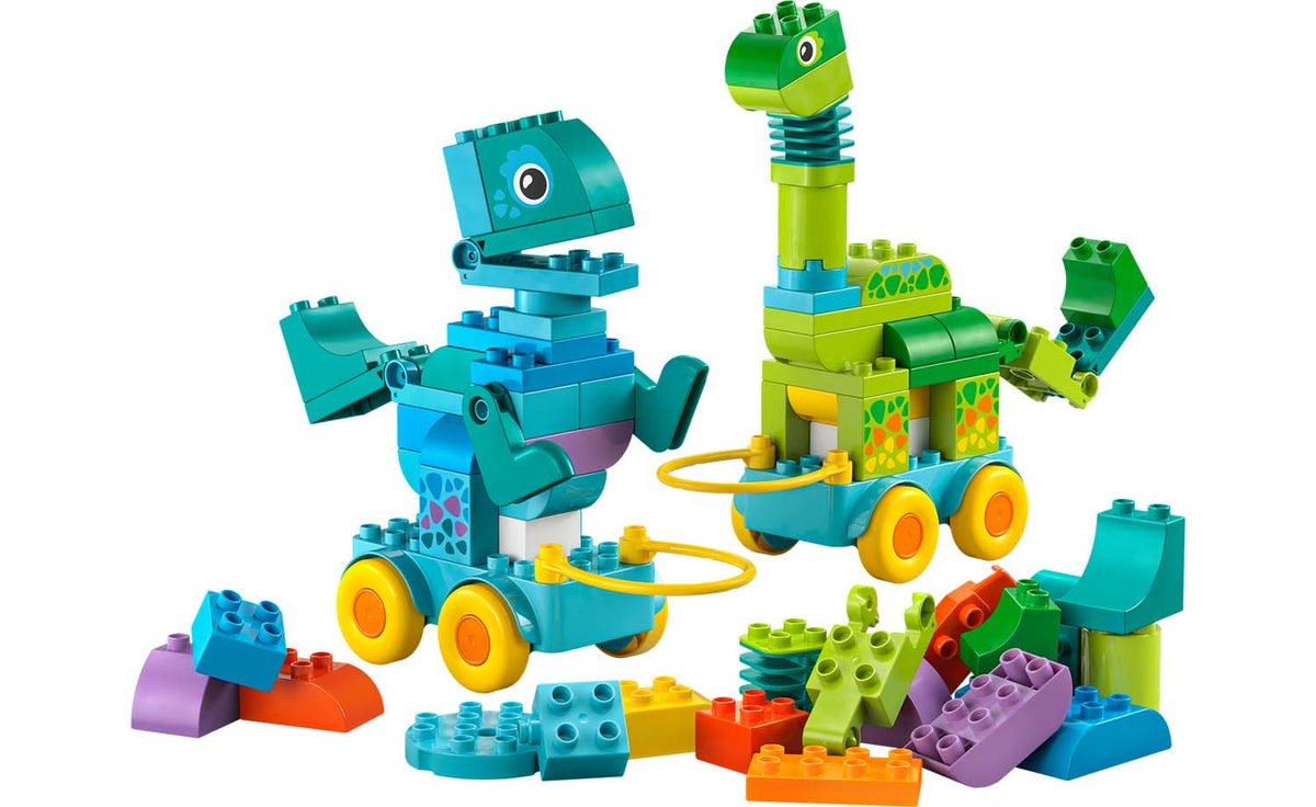 LEGO DUPLO 3-in-1 Dinosaurs on Wheels 10451