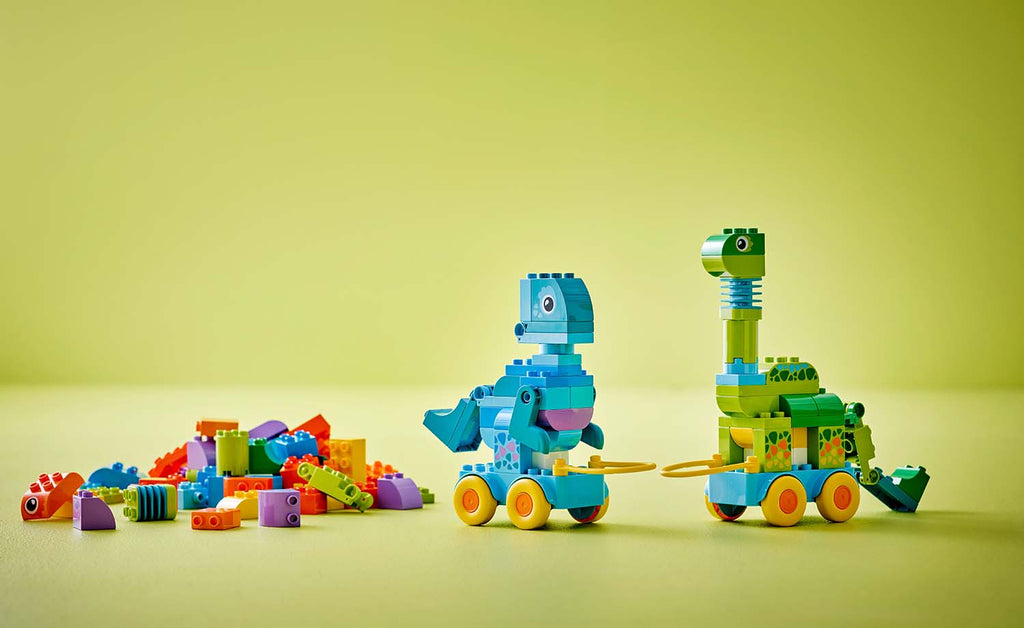 LEGO DUPLO 3-in-1 Dinosaurs on Wheels 10451