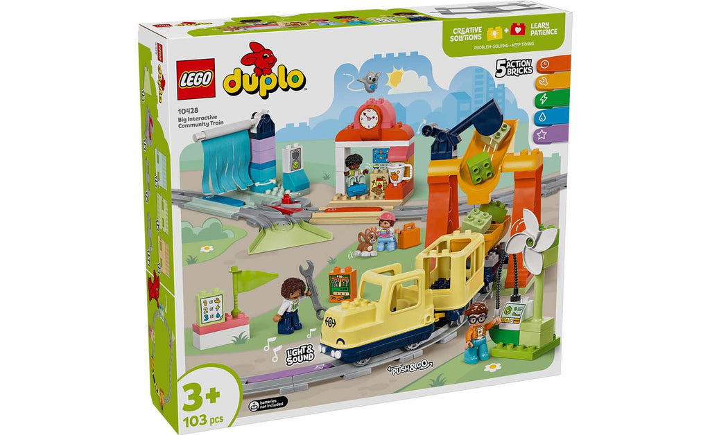 LEGO DUPLO Big Interactive Community Train 10428