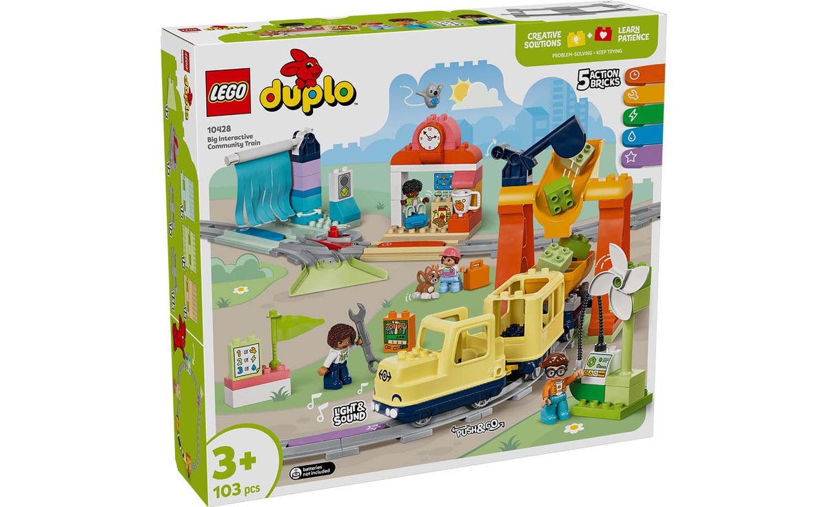 LEGO DUPLO Big Interactive Community Train 10428
