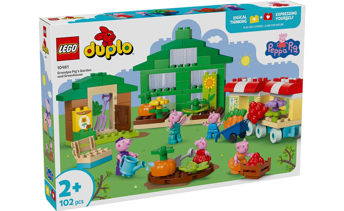 LEGO DUPLO Grandpa Pig's Garden and Greenhouse 10461