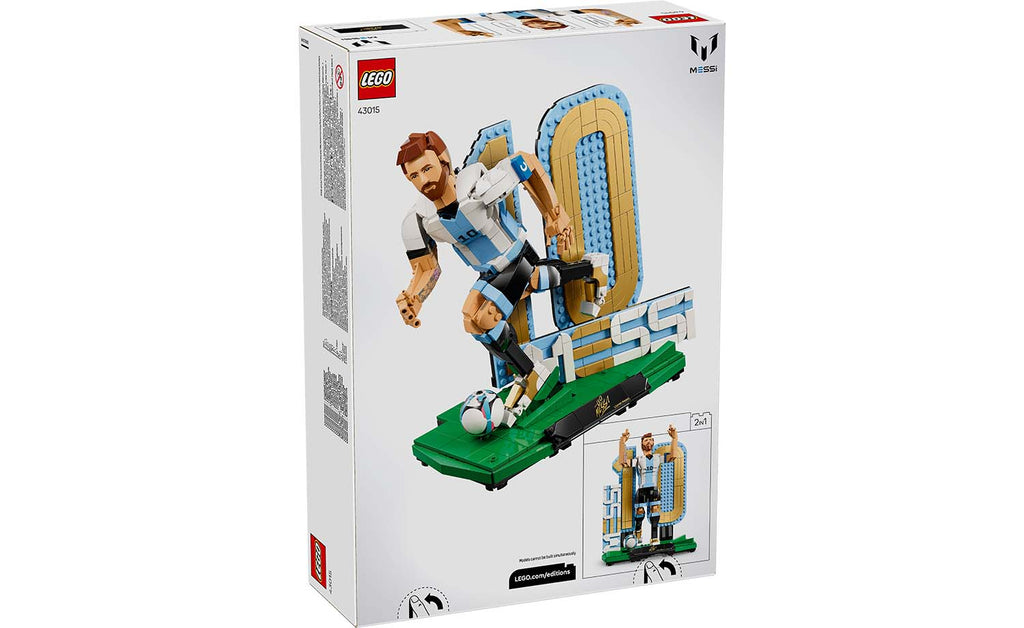 LEGO Editions Lionel Messi – Soccer Legend 43015