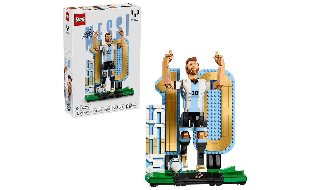 LEGO Editions Lionel Messi – Soccer Legend 43015