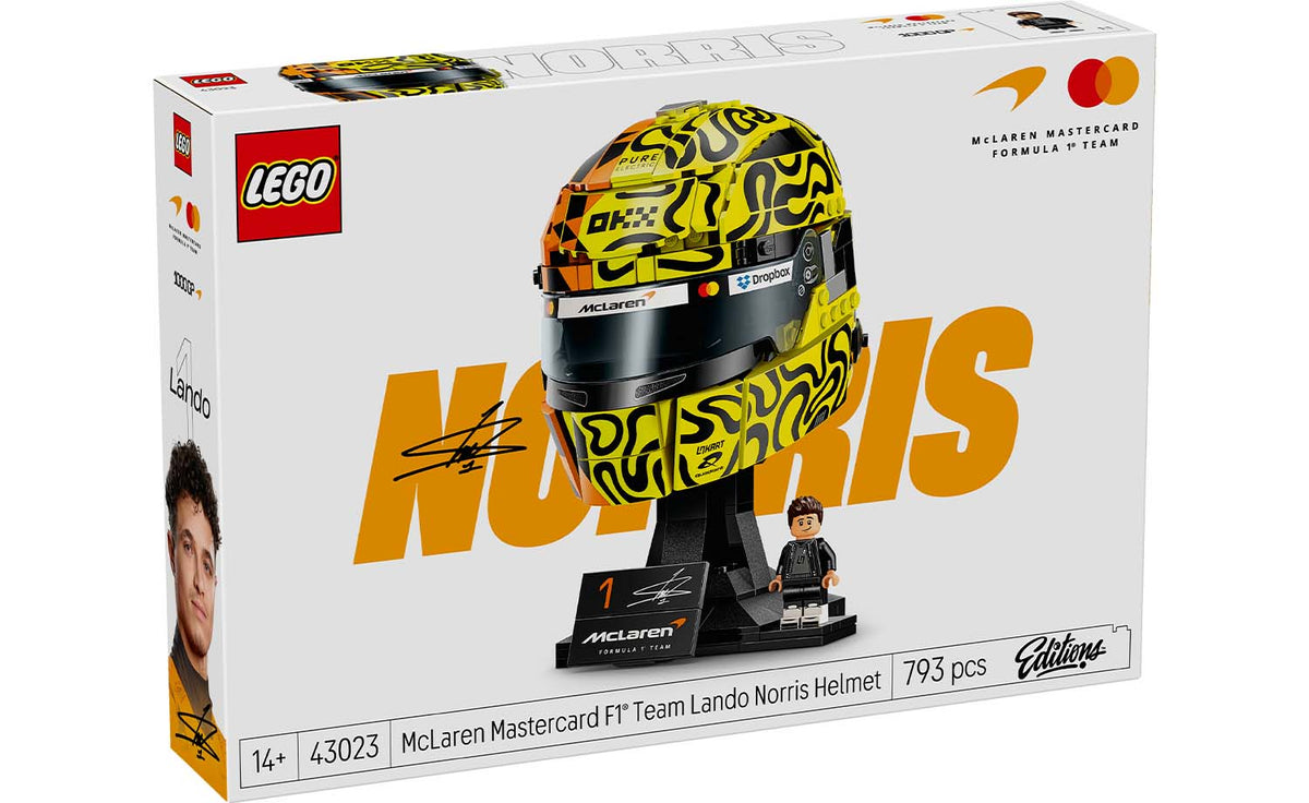 LEGO Editions McLaren Mastercard F1 Team Lando Norris Helmet 43023