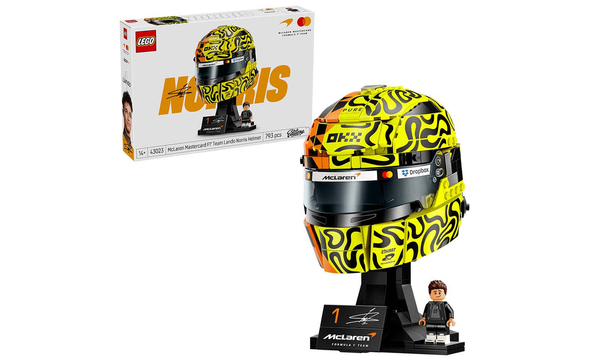 LEGO Editions McLaren Mastercard F1 Team Lando Norris Helmet 43023