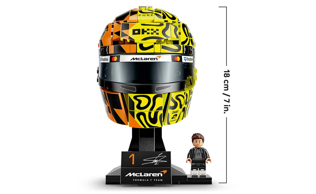 LEGO Editions McLaren Mastercard F1 Team Lando Norris Helmet 43023