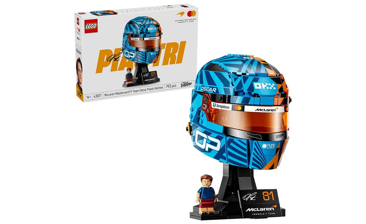 LEGO Editions McLaren Mastercard F1 Team Oscar Piastri Helmet 43017